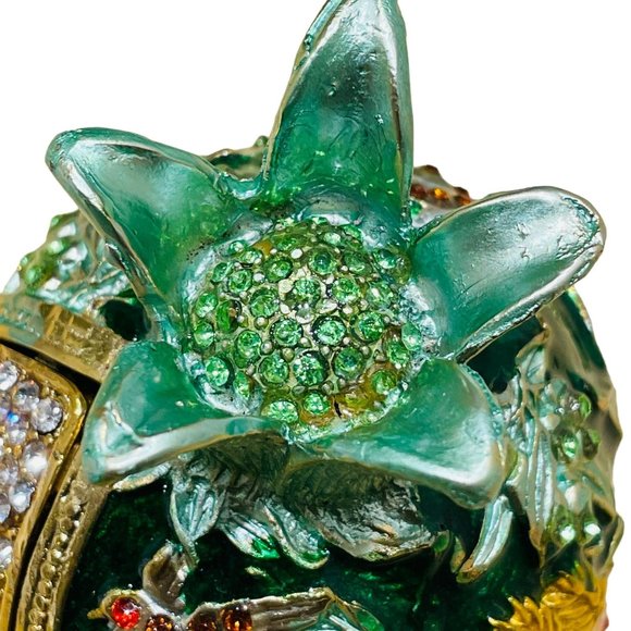 Jewelry Box Pineapple Collectible Figurines Multicolored 3" to 4" inches - Picture 2 of 8